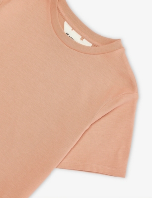 H&m Adorables Orange Dusty Light Relaxed-fit Short-sleeve Cotton T-shirt 2-10