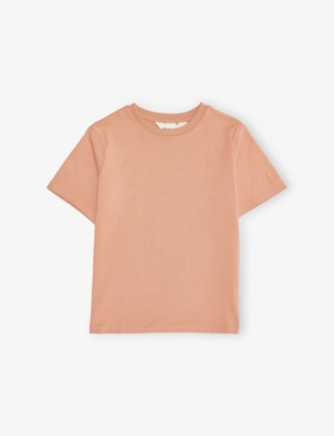 H&m Adorables Orange Dusty Light Relaxed-fit Short-sleeve Cotton T-shirt 2-10