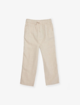 H&M ADORABLES: Straight-Leg Loose-Fit Linen Trousers 2-10 Years