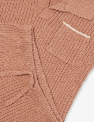 H&M ADORABLES: Bouclé Ribbed Two-Piece Cotton-Knit Set 4-36 Months