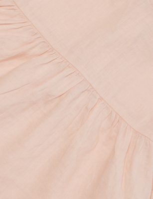 H&M ADORABLES: Frilled-Sleeve Linen Dress with Bloomers 4-36 Months