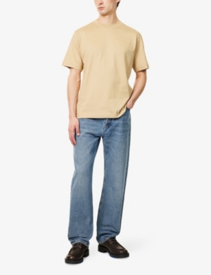 BURBERRY: Short-Sleeved Crewneck Cotton-Jersey T-Shirt
