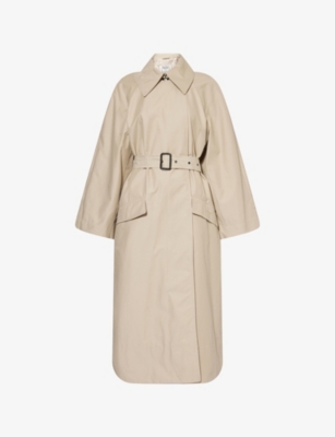 BARBOUR: The Edit by Alexa Chung Harley Cotton-Blend Trench Coat