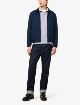 SUNSPEL: Regular-Fit Cotton Blouson Jacket