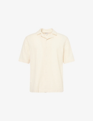 SUNSPEL: Loose-Weave Short-Sleeve Cotton T-Shirt