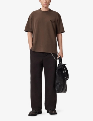 ALLSAINTS: Xander Logo-Embossed Short-Sleeve Cotton T-Shirt