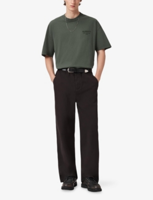 ALLSAINTS: Xander Logo-Embossed Short-Sleeve Cotton T-Shirt