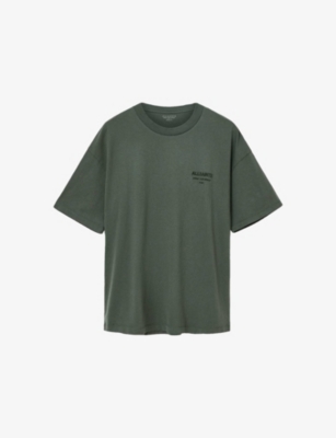 ALLSAINTS: Xander Logo-Embossed Short-Sleeve Cotton T-Shirt
