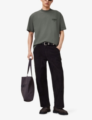ALLSAINTS: Xander Logo-Embossed Short-Sleeve Cotton T-Shirt