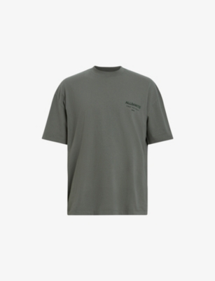 ALLSAINTS: Xander Logo-Embossed Short-Sleeve Cotton T-Shirt