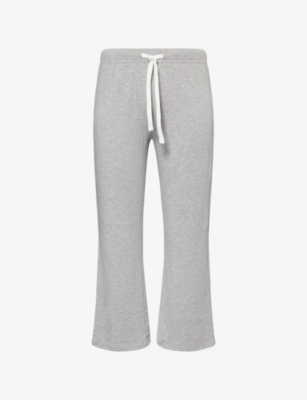 SPLITS59 WOMENS SPLITS59 BROOKS FLARED CROP-LEG MID-RISE STRETCH-WOVEN JOGGING-BOTTOMS 