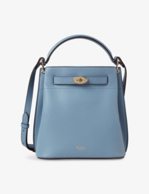 MULBERRY: Islington Grained Leather Bucket Bag