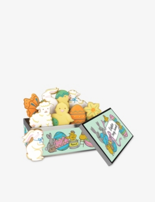 BISCUITEERS: Easter Party Animals Medium Biscuit Tin 110g