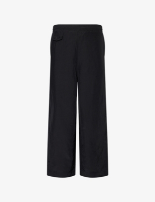 DIOMENE: Lily Of The Valley Drawstring Woven Trousers
