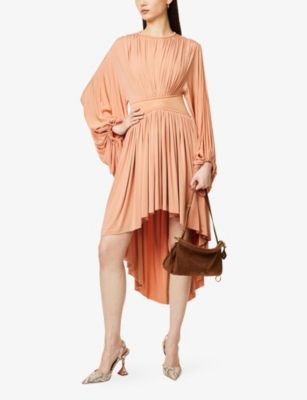 ZIMMERMANN: Illuminate Batwing Jersey Mini Dress