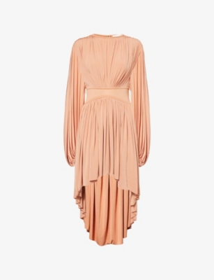 ZIMMERMANN: Illuminate Batwing Jersey Mini Dress