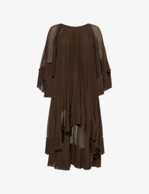 ZIMMERMANN: Illuminate Pleated Woven Cape