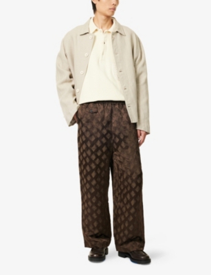 DIOMENE: Camelia Crochet Patch-Pocket Cotton-Jersey Sweatshirt
