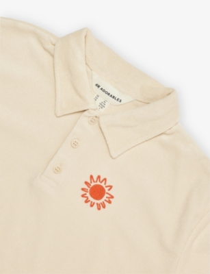 H&M ADORABLES: Sun-Embroidered Two-Piece Terry-Cotton Set 2-10 Years