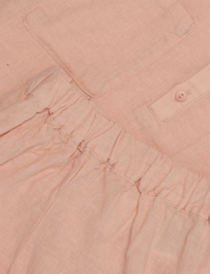 H&M ADORABLES: Shirt And Shorts Linen-Blend Set 4 Months -3 Years