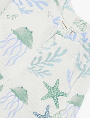 H&M ADORABLES: Graphic-Print UPF 50 Swimsuit 4 Months-3 Years