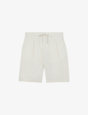 REISS: Barges Drawstring Linen Shorts