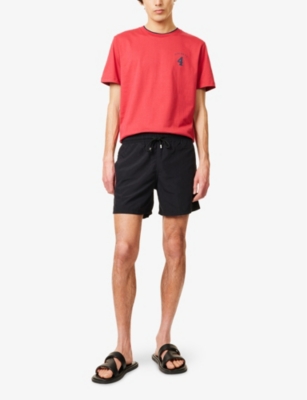 HACKETT MENS HACKETT HERITAGE NUMBER SHORT-SLEEVE COTTON-JERSEY T-SHIRT 