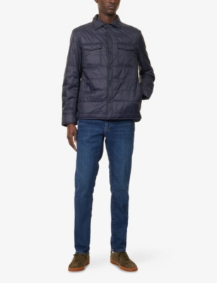 HACKETT: Powerflex Tapered-Leg Stretch-Denim Blend Jeans