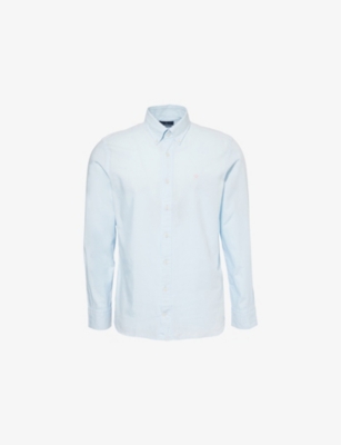 HACKETT: Long-Sleeve Tailored-Fit Cotton Shirt