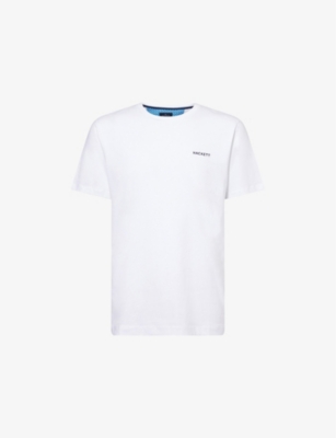 Hackett T-shirt En Coton In Optic White