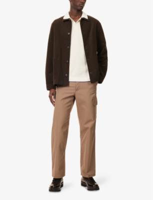 HACKETT: Contrast-Trim Knitted Cotton Polo Shirt