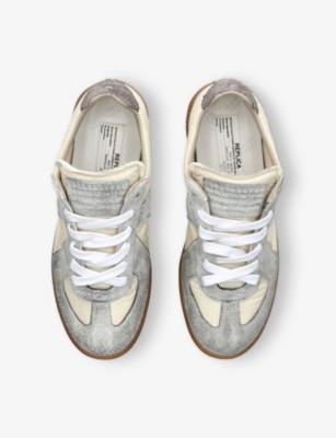 MAISON MARGIELA: Replica Woven Low-Top Trainers