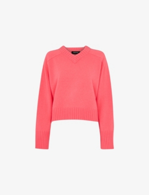 V-Neck Wool Knitted Jumper