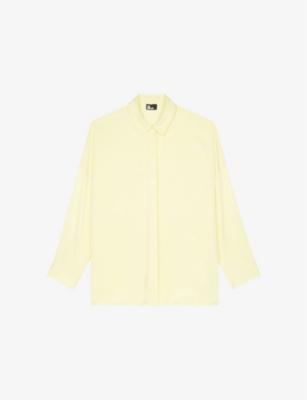THE KOOPLES: Relaxed-Fit Long-Sleeve Stretch-Silk Shirt