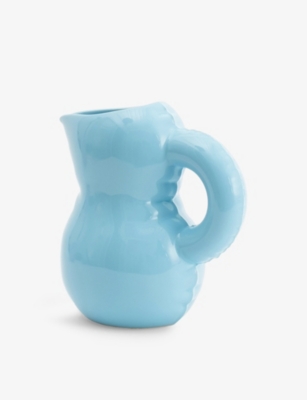 Home Studyo Jug Emily Sky Blue Gloss In Sky Blue Gloss