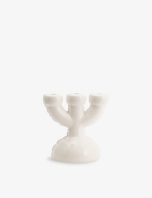 Eric Ceramic Candelabra 22cm