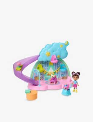 GABBYS DOLLHOUSE: Kitty Care Ear Purrfect Playroom Set 25cm
