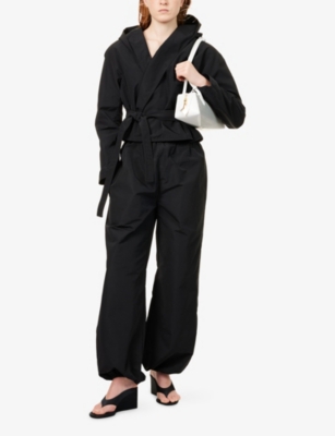 ALAIA: Balloon Wide-Leg Woven Trousers