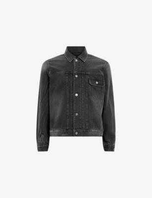 ALLSAINTS: Jayger Patch-Pocket Cotton Denim Jacket