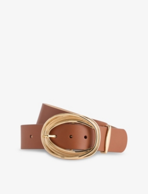 ZIMMERMANN: Swirl 40 Leather Belt