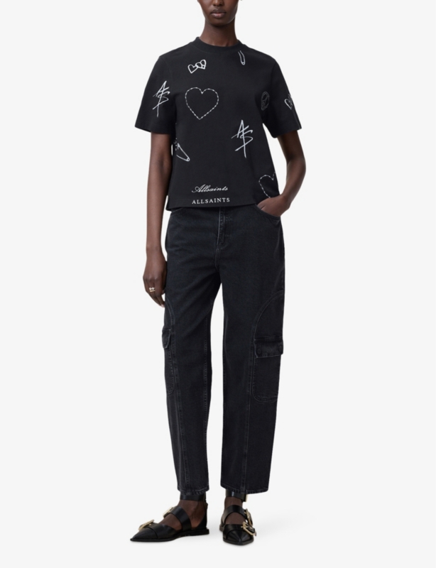 Stina Lisa Short-Sleeve Cotton T-Shirt