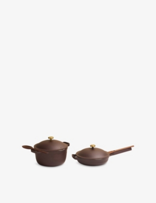 OUR PLACE: Home Cook Duo Ceramic Pot and Pan Two-Piece Set