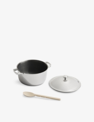 Our Place Chrome Titanium Perfect Pot Pro In Chrome