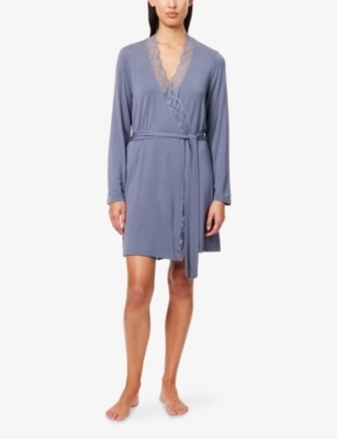 EBERJEY: Georgina Stretch-Jersey Robe