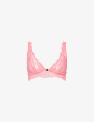 SAVAGE X FENTY: Romantic Corded Front-Closure Lace Bralette