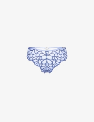 SAVAGE X FENTY: Savage Not Sorry Strappy Cut-Out Cheeky Lace Briefs