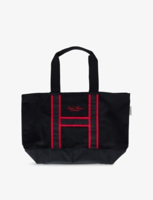 HIGHSNOBIETY: Chiltern Firehouse x Highsnobiety Brand-Embroidery Cotton Tote Bag