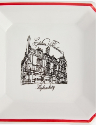 HIGHSNOBIETY: Chiltern Firehouse x Highsnobiety Porcelain Tray