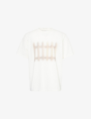 JW ANDERSON: Graphic-Print Crewneck Cotton T-Shirt