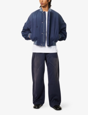 JW ANDERSON: Regular-Fit Logo Cotton Bomber Jacket